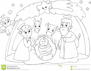 Freeuse stock black mary joseph and jesus photo - RR collections
