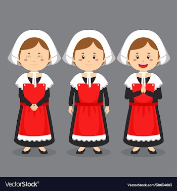 french character with various expression