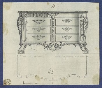 French Commode, from Chippendale Drawings, | Free Photo - rawpixel