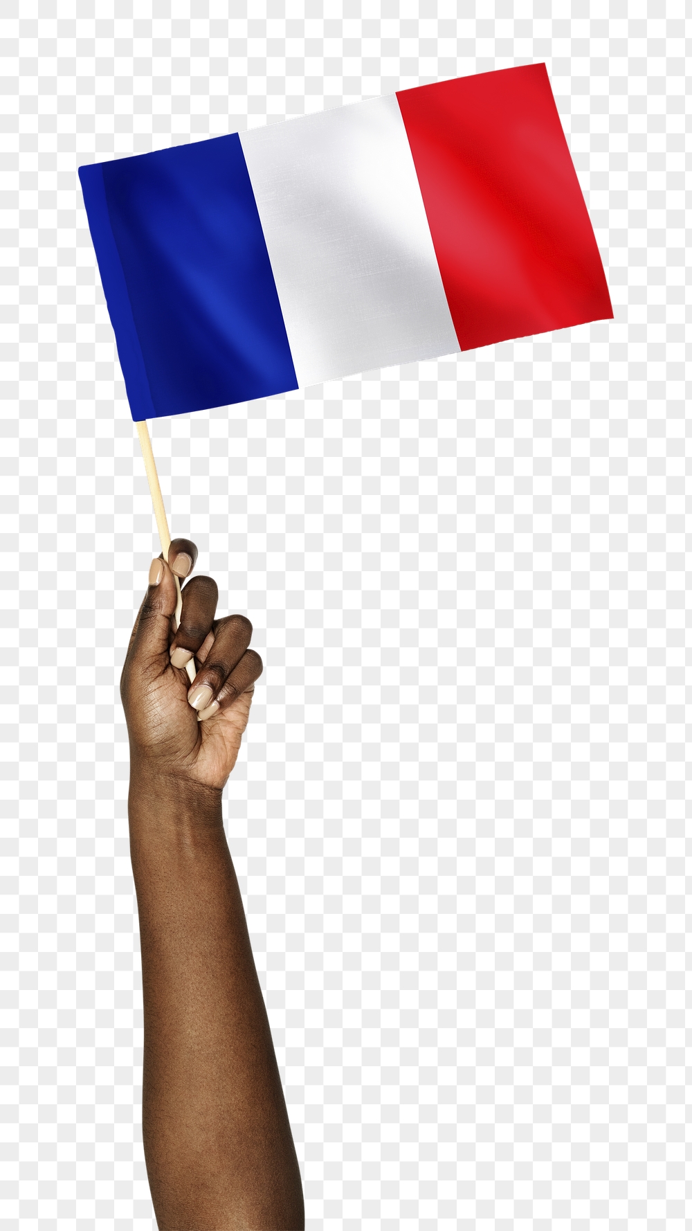 French flag png in black | Free PNG - rawpixel