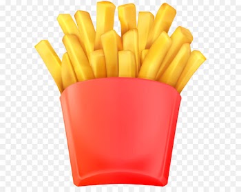 French fries Fast food Fried chicken Clip art - French Fries Transparent Clip Art PNG Image 