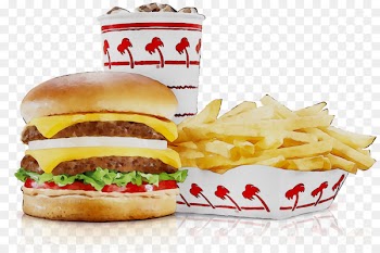 French fries Hamburger Cheeseburger Buffalo burger Fast food restaurant -  