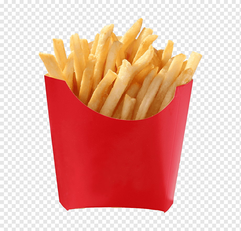 French fries in red sachet, French fries Hamburger Fast food French cuisine Kebab, HD fries, food, fries, fried png