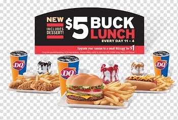 French fries Sundae Pumpkin pie Chicken fingers Dairy Queen, ice cream transparent background PNG clipart
