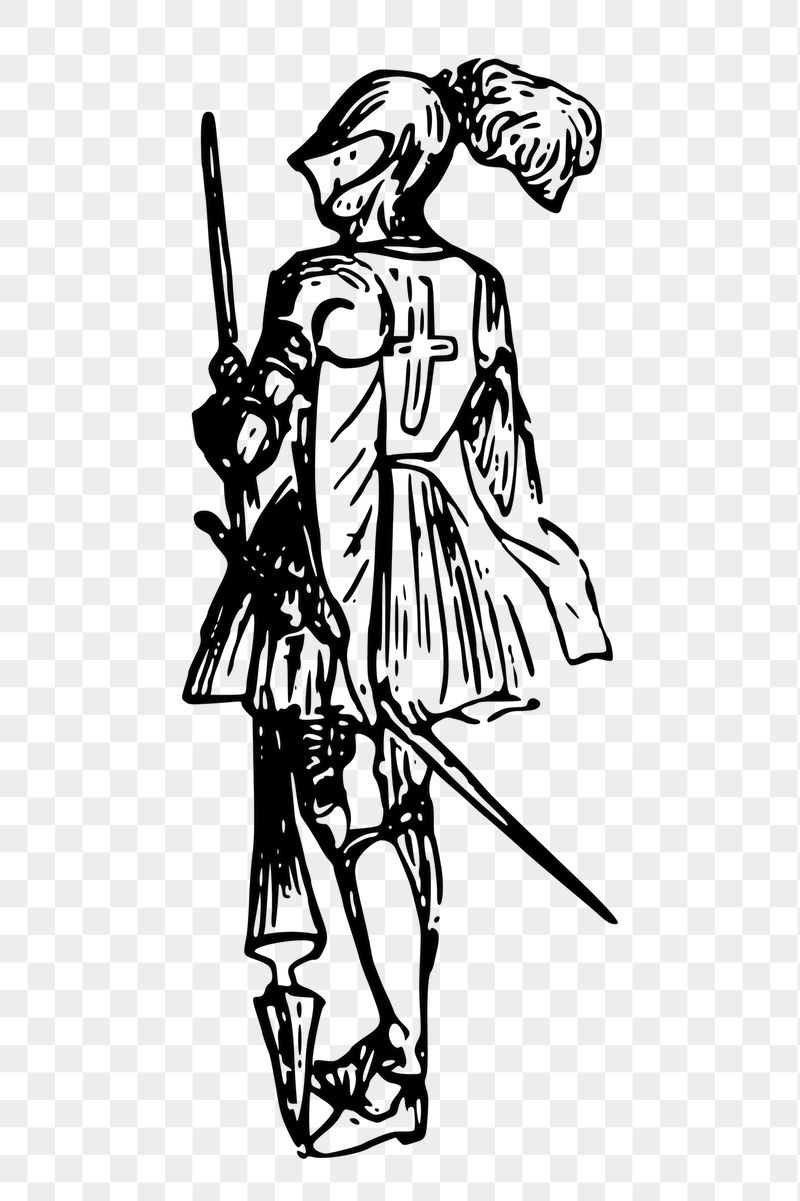 French knight png sticker historic | Free PNG - rawpixel