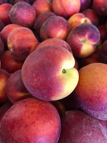 Fresh and Juicy Peaches