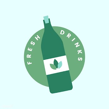 Fresh and organic drinks icon | Free stock vector - 473123