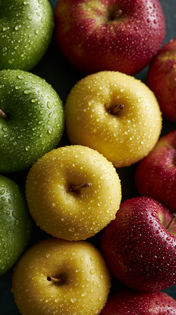 Fresh Apples in Natural Light
