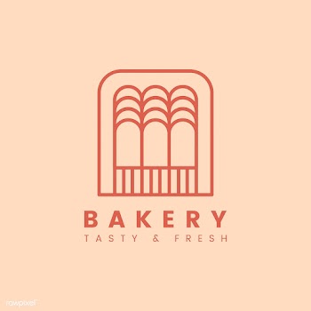 Fresh bakery pastry shop logo vector | Free stock vector - 518992