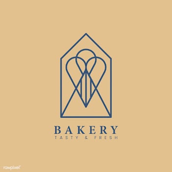 Fresh bakery pastry shop logo vector | Free stock vector - 519015