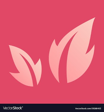Fresh basil leaves icon flat of basil leaves icon vector image