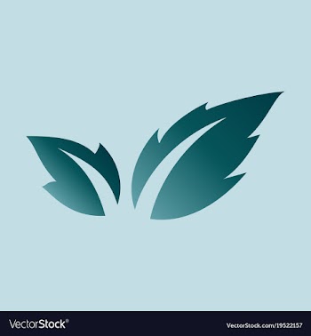 Fresh basil leaves icon flat of basil leaves icon vector image