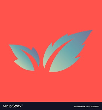 Fresh basil leaves icon flat of basil leaves icon vector image
