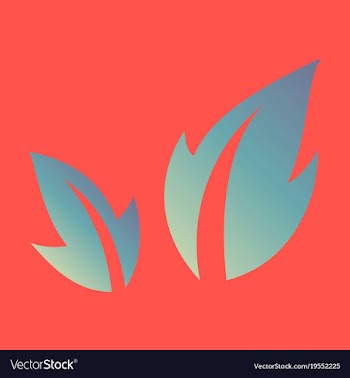 Fresh basil leaves icon flat of basil leaves icon vector image