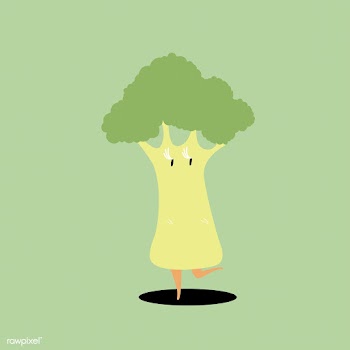 Fresh broccoli cartoon character vector | Free stock vector - 538779