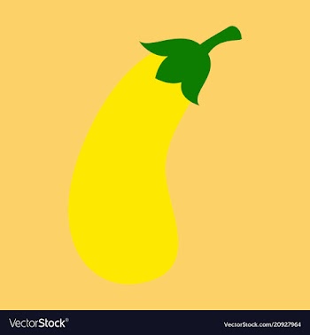 Fresh eggplant vegetable isolated icon eggplant vector image