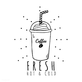 Fresh hot &amp; cold cafe logo vector | Free stock vector - 520752