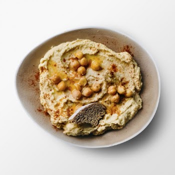 Fresh hummus sticker, food photography | Free PSD - rawpixel