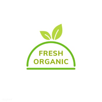 Fresh organic badge emblem illustration | Free stock vector - 463397