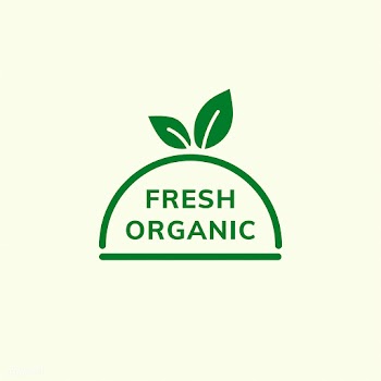 Fresh organic badge emblem illustration | Free stock vector - 463411