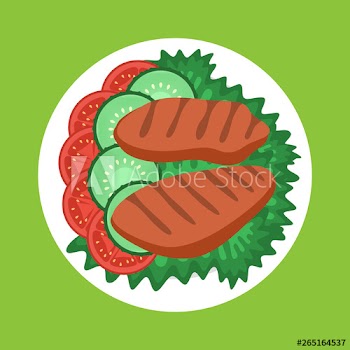 Fresh organic salad