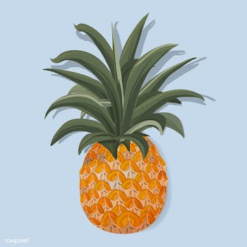 Fresh Pineapple Tropical Fruit Vector Illustr.. | Free stock vector - 389998