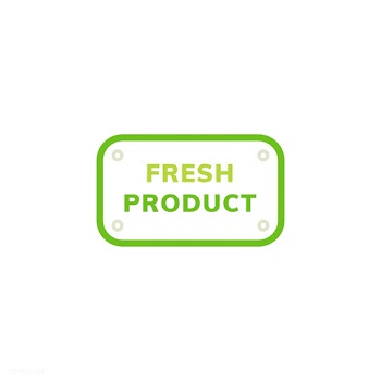 Fresh product emblem badge  illustration | Free stock vector - 463430