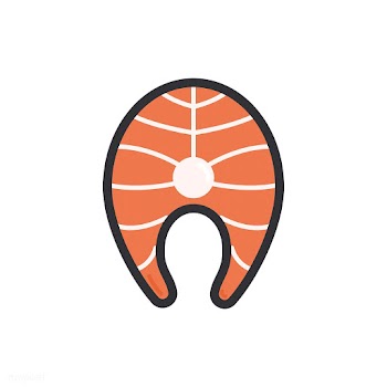 Fresh salmon steak graphic illustration | Free stock vector - 424924
