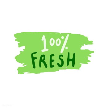 Fresh typography vector in green | Free stock vector - 472509