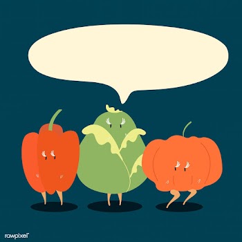 Fresh vegetable cartoon characters set vector | Free stock vector - 538545