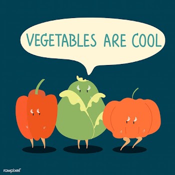 Fresh vegetable cartoon characters set vector | Free stock vector - 538679