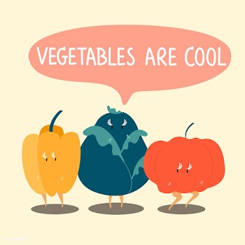 Fresh vegetable cartoon characters set vector | Free stock vector - 538681