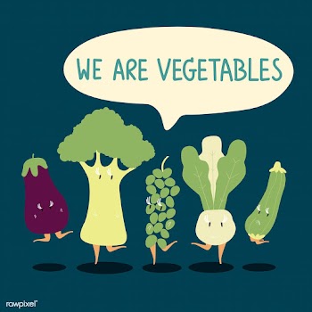 Fresh vegetable cartoon characters set vector | Free stock vector - 538738