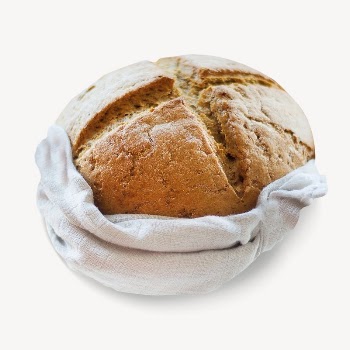 Freshly baked bread loaf collage | Free PSD - rawpixel