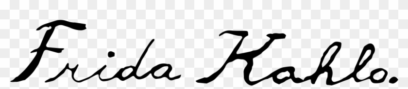 Frida Kahlo Signature Firma - Firma Frida Kahlo Vector