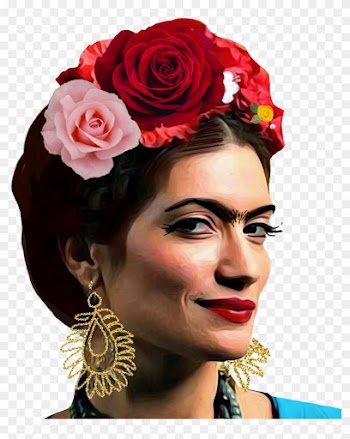 #fridaface #frida #fridakahlo #fridasticker #artist - Garden Roses
