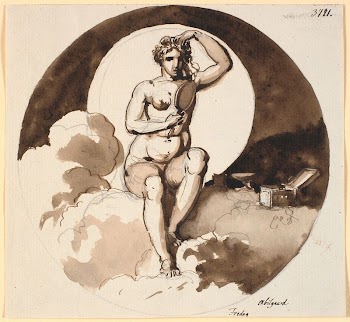Friday.Venus seated with mirror and | Free Photo - rawpixel