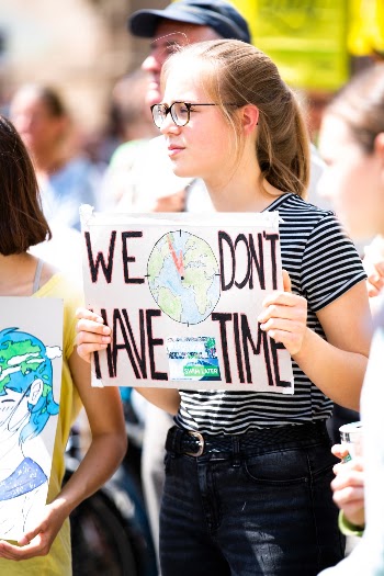 Fridays for future - global climate strike on the European elections (May 24 2019)
