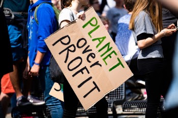 Fridays for future - global climate strike on the European elections (May 24 2019)