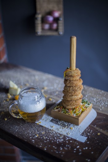 Fried Dish Beside Drink