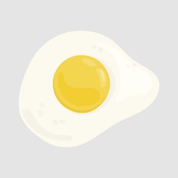 Fried egg clipart, cute cartoon | Free PSD Illustration - rawpixel