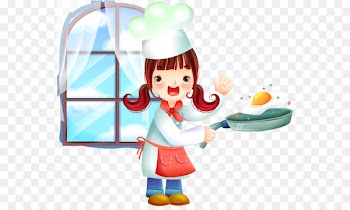 Fried egg Cook Food Illustration - Little Chef fried eggs 