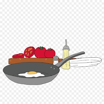 Fried egg Egg waffle Frying pan - Vector fried eggs 