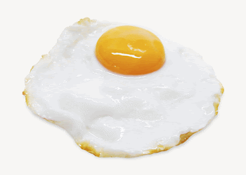 Fried egg, isolated food image | Free PSD - rawpixel