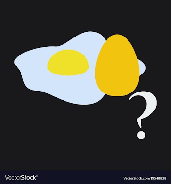 Fried egg isolated on background fried egg flat vector image