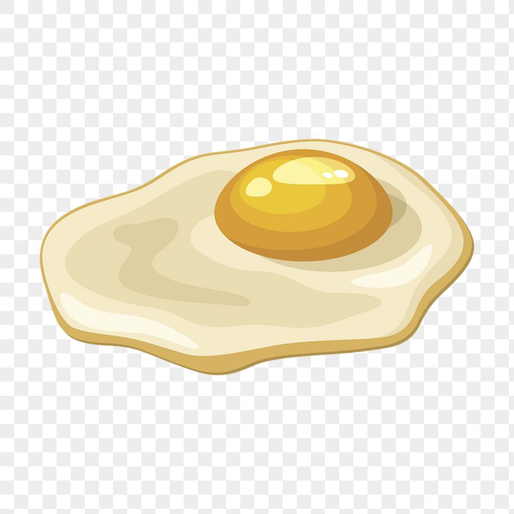 Fried egg png sticker, breakfast | Free PNG - rawpixel