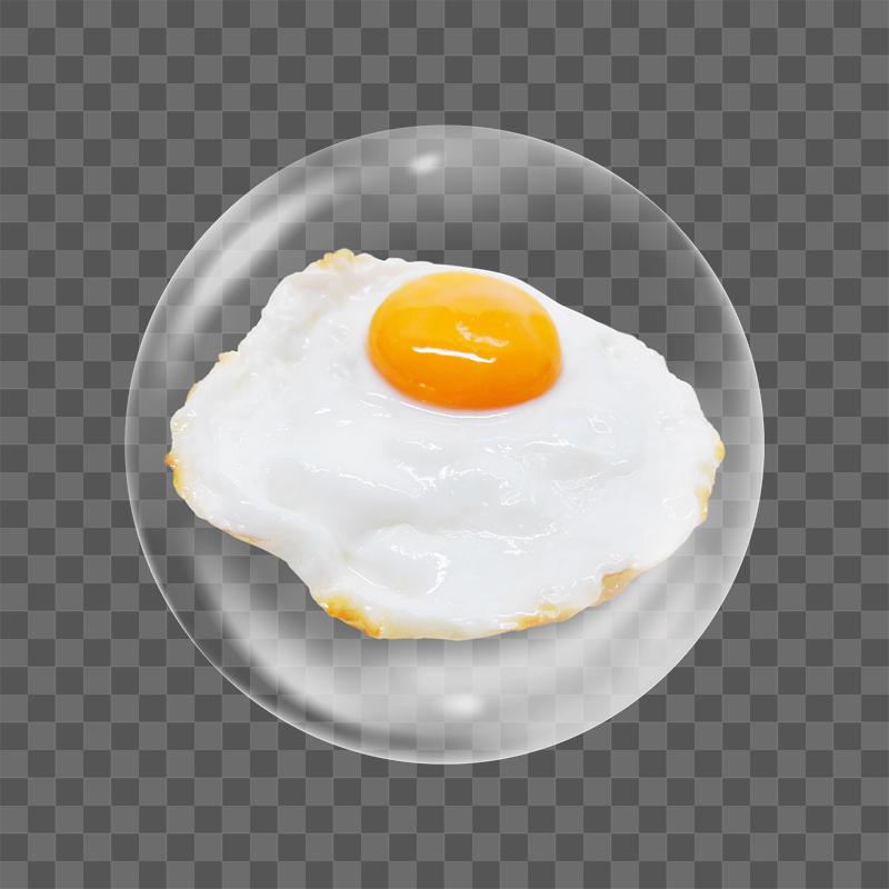 Fried egg png sticker, breakfast | Free PNG - rawpixel