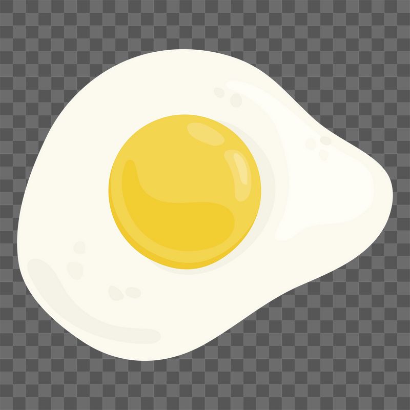 Fried egg png sticker, cute | Free PNG Illustration - rawpixel