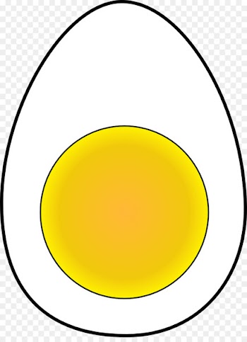 Fried egg Soft boiled egg Clip art - Oval eggs 