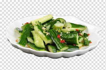 Fried rice Cucumber Chinese cuisine Vegetable Salad, Cucumber salad transparent background PNG clipart